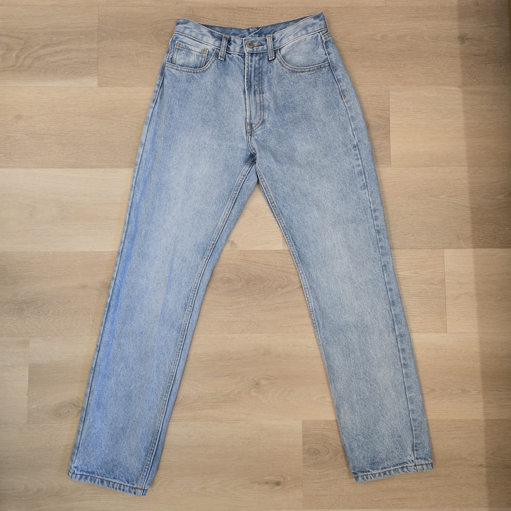 J. Galt Shanghai Women’s High Rise Straight Leg Jeans Light Wash Size Small